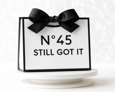 Designer-Style Personalised Gift Bag – Custom Age, Name or Occasion