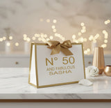 Gold Birthday Gift Bag | Luxury Gift Bag For any Age