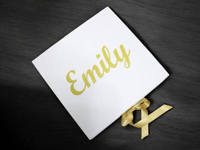 Luxury Personalised Gift Box with Name – Custom UV Printed Keepsake for All Occasions
