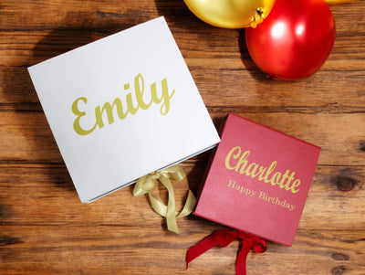 Luxury Personalised Gift Box with Name – Custom UV Printed Keepsake for All Occasions
