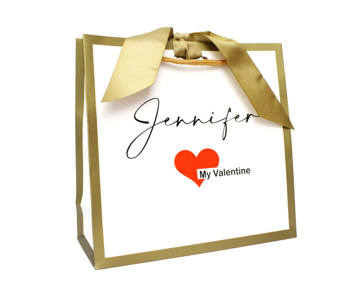 Custom Valentine Gift Bag | Personalised Gift Bag for Valentine’s Day