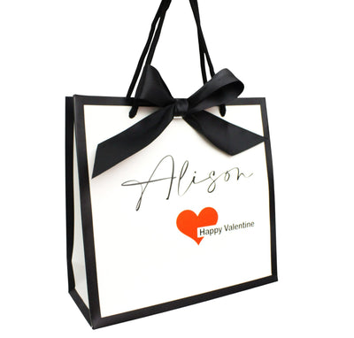 Custom Valentine Gift Bag | Personalised Gift Bag for Valentine’s Day
