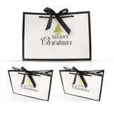 Christmas Gift Bag with Rope Handle and Ribbon | Large - 440x320x120mm