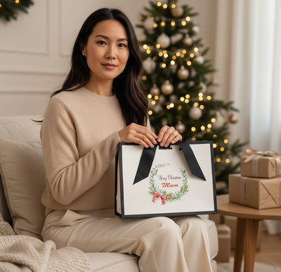 Luxury Personalised Christmas Gift Bag