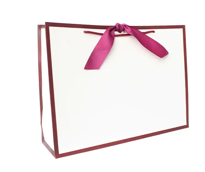Burgundy online gift bags
