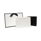 White Matt Laminated Paper Bags with Rope Handles | Medium - 310x220x120mm